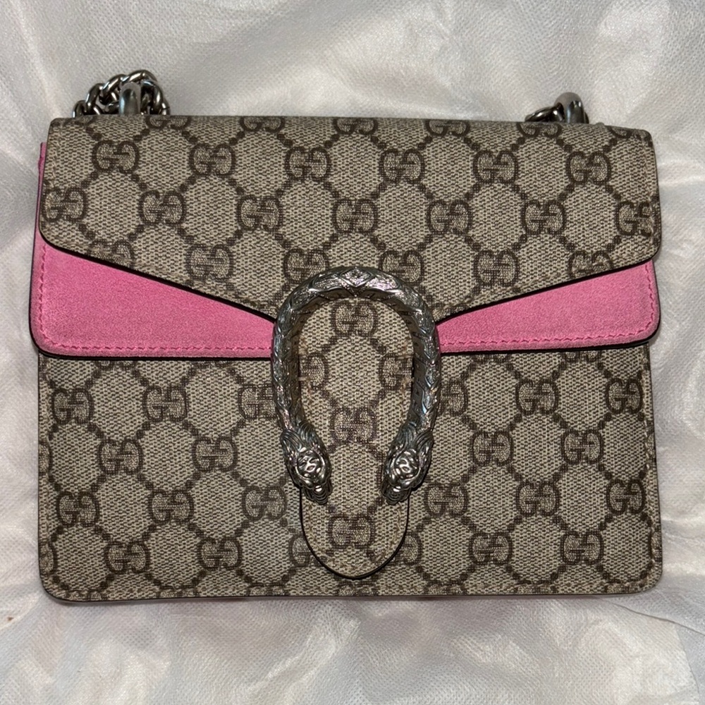 Gucci GG Pink Dionysus Small Crossbody